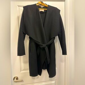 Soia & Kyo wool coat w/ cascade collar